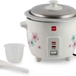 cello Iris Rice Cooker with Single Bowl | Trivet Plate | Electric Rice Cooker with Steaming Feature-picture-21