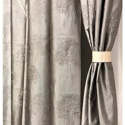 coirgarden 152 cm (5 ft) Polyester Room Darkening Window Curtain (Pack Of 2) image 2