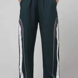 style beurua Women Solid Dark Green Track Pants-picture-12