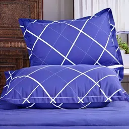 ypoloipo LUXURY Polyester Fibre Abstract Sleeping Pillow Pack of 4 image 2