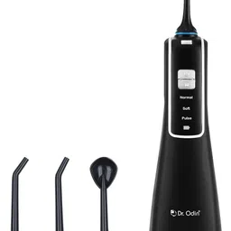 Portable Cordless Dental Oral Irrigator Water Flosser Comes With Reservoir Capacity 170ml | Portable & Rechargeable | IPX7 Waterproof | 3 Modes | Flossing At Home and Travel (FC259)- Black Water Flosser-image-74