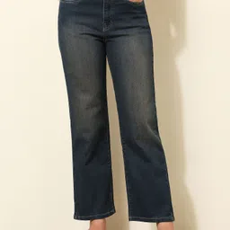 u.s. polo assn. Women Straight Fit High Rise Blue Jeans-picture-18