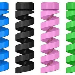 SHOP EXCITING Trendy Charger Spring Cable Saver Protector Drop Clip Cable Protector-image-11