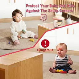 ramya beauty care Soft 6-Meter Edge Silicone Protector Strip, Baby Proofing Edge 6 MEETER image 5