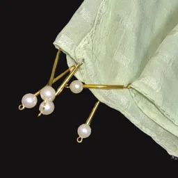 savaara Printed Georgette Women Light Green Scarf, Stole, Fancy Scarf image 4