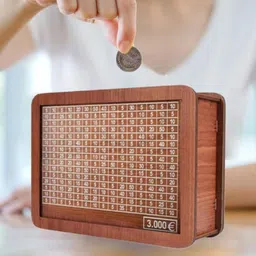 kvr craft Multipurpose Money Saving Coin Bank for Secure Planning-M1 Coin Bank-picture-16