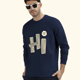 enitor Men Full Sleeve Printed Sweatshirt image 3