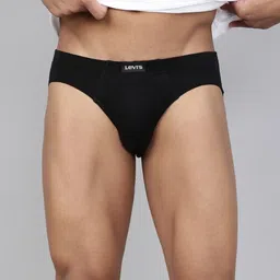 levi's Contoured Double Pouch, Tag Free & Smartskin Technology Style# 011 Comfort Solid Men Brief-picture-10