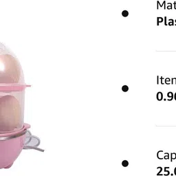 prezzie hub Double Egg Boiler Poacher Machine Electric Automatic Double Egg Boiler Poacher Machine Egg Cooker image 5