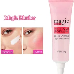 nuvya Magic Blusher | Rosy Glow Cream | Long Lasting White-to-Pink Effect-picture-10