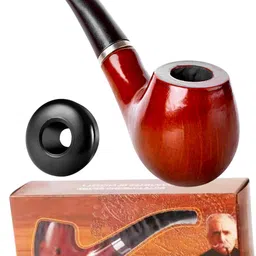 Wooden Design Premium Look Durable Tobacco Smoking Pipe Beer Bong Funnel-image-37