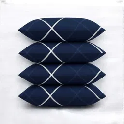 fulffystyl Polyester Fibre Sleeping Pillow Pack of 4 Abstract SOFT-picture-25