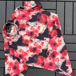 abizzstore retails surat Men Regular Fit Floral Print Button Down Collar Casual Shirt image 4