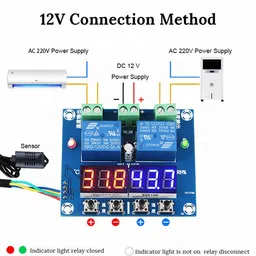 TM&W XH-M452 Temperature Humidity Control Module Digital Display Double Output 1 pcs Multipurpose Controller image 5