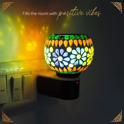 PEEPRESION Ceramic Electric Kapoor Dani With Fragrance Aroma Oil Lavender & Rose(10ml Each) Scented Home, Office Diffuser image 3