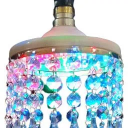 prabham Crystal RGB Multi Color Crystal Chandelier Jhoomer Hanging Lamp Chandelier Lamp Chandelier Ceiling Lamp-picture-25