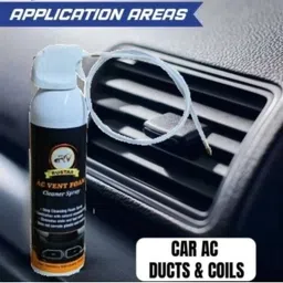 rustar Car AC Vent & Duct/Dust Cleaner Foam Spray With Long Nozzle Pipe & Foam applicator Vehicle Interior Cleaner image 3