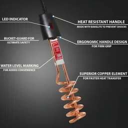 hollyhock Power Duck_6 1500 W Shock Proof Immersion Heater Rod image 3