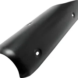 eaz Black Silencer Plate BS4 Royal Enfield Classic 350, Classic 500, Classic Chrome, 500, 500 EFI, Electra, Electra, Electra 350 Slip-on Exhaust System image 4