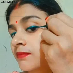 g4u Smudge-Proof Long Lasting Bold Liner Blue,Green,Black,Golden A1 20 ml image 2