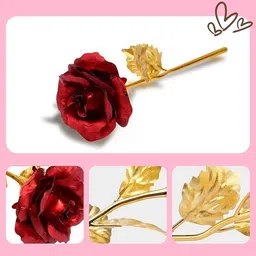 wgm Red Rose Artificial Flower image 5