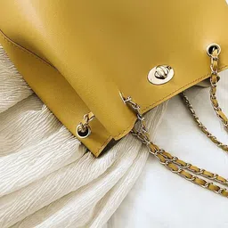 fargo Women Yellow Shoulder Bag - Extra Spacious image 5