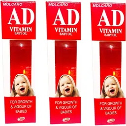 molcaro PACK OF 3 AD RED BABY MASSAGR OIL-picture-12