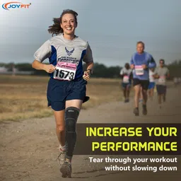 joyfit Calf Compression Sleeves for Running, Gym, Fitness Workouts & Pain Relief-Premium Knee Support image 4