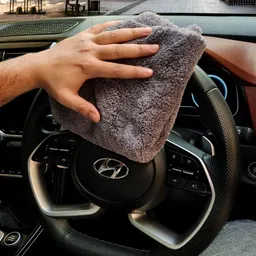 softspun Microfiber Vehicle Washing Cloth image 3