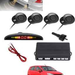 msnp 4Pcs Black Reverse Parking Sound Warning sensor for car Protection-234 Universal Black Reverse Assistance Praking Sensor for car-234 Parking Sensor-picture-23