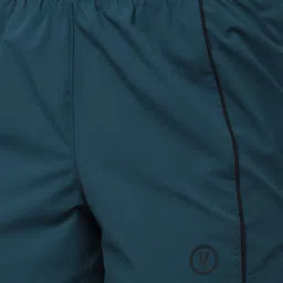 van heusen woman Solid Women Blue Casual Shorts image 3