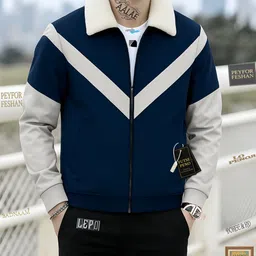 futse peno Men Printed Casual Jacket image 2