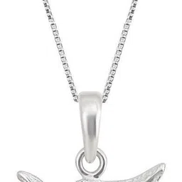 parnika Divine Ganesha Carved Swastik Pure 92.5 Sterling Silver Pendant-picture-11