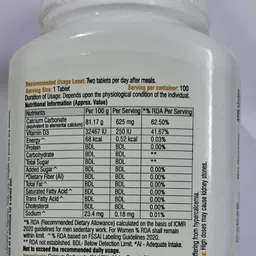 vestlge Calcium 100 Tab (Pack of 2)_New 3 image 2