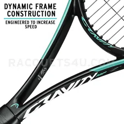 head Graphene 360+ Gravity MP (Unstrung) Black Unstrung Tennis Racquet image 3