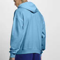 veirdo Men Full Sleeve Graphic Print Hooded Sweatshirt image 2