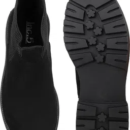 inc.5 Womens Black Casual Solid Round toe Ankle Boots Boots For Women image 4