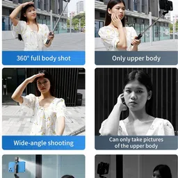 POZUB PZB-R1S Multi-function selfie stick with dual LED light tripod With Dustproof Bag Travel Tripod Stand suitable for IOS Android selfie stick PZL03 Selfie stick extendable stick mini tripod with detachable remote for smart selfie phone holder Foldable Bracket Handheld Monopod With Selfie Stick desktop live selfie stick tripod Best Use for Make Videos Compatible with Mobiles Video Stand in Gimbal Stabilizer, |in mobile holder for hand| stand for online classes Tripod, Monopod, Monopod Kit, Tripod Ball Head, Tripod Bracket, Tripod Clamp, Tripod Kit image 4