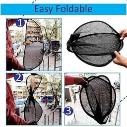 alex traders baleno sun shade for dicky 2022 model Car Curtain image 3