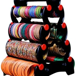 eramasher stoneware Premium | Display Stand | Bangle Stand | Bangle Hanging Stand | Red | Bangle Stand Vanity Box-picture-20