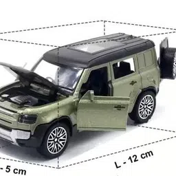 kavana Exclusive Alloy Metal Pullback Toy with Openable Doors and Back for Kids image 5