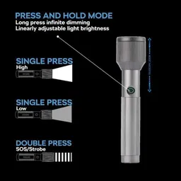picstar RL-M12 long-range 150Watt 3000 mAh battery Torch image 4