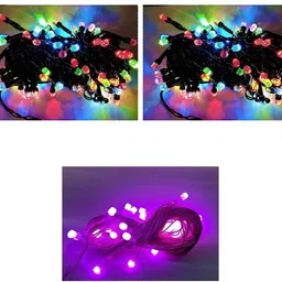 nirvaana 36 LEDs 13 m Multicolor Steady Strip Rice Lights-picture-28