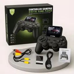 NUVIO S10 Handheld Gaming Console with 520 Games, TV Cable Support and 3" Screen USB Gamepad-picture-23