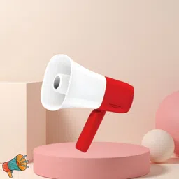 clairbell Handheld Megaphone with Siren, Microphone & Rechargeable for Outdoor EventsB84 Megaphone Portable Megaphone Siren Loudspeaker Function &Long Battery Backupd84 Outdoor PA System-picture-15