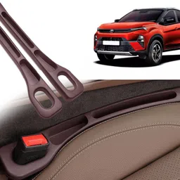 selifaur GBB389 Light Weight Car Seat Gap Filler (New storage slot)Nexon 2024 Trunk Organizer image 1