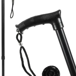 iwalk New Design with Extra strength - Black Walking Stick-picture-11