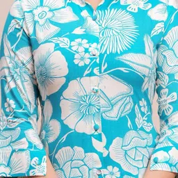 dcee plus Women Viscose Rayon Kurti Pant Set image 3