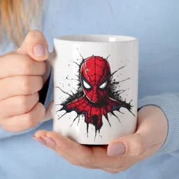 craft fair Spider-Man Superhero Printed Tea Cup Gift For Friend,Kids Ceramic Coffee Mug-picture-26