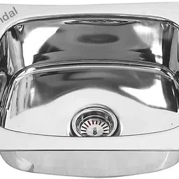 jindal steel 12x15x7 kitchen sink 10 year warranty 304 grade with Heavy drain Coupling Vessel Sink-picture-27